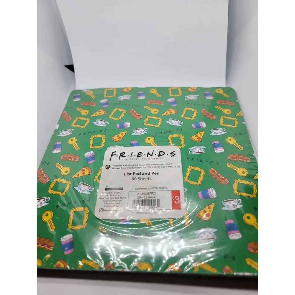 Friends Notepad and Pen